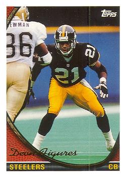 Deon Figures Pittsburgh Steelers 1994 Topps NFL #404